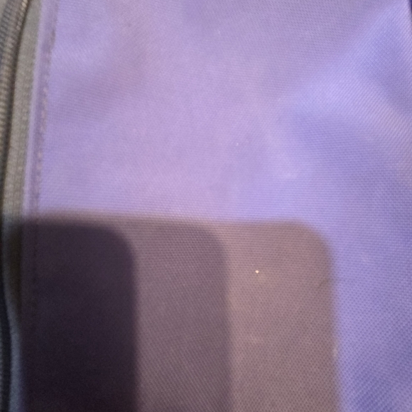 Vera Bradley Reactive Sling Shoulder Bag Backpack Purple Adjust. strap 4 pocket - Picture 2 of 6